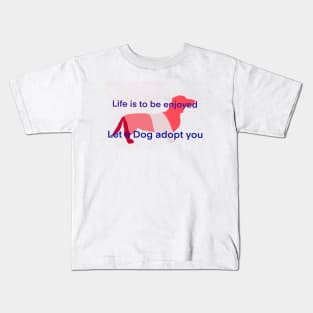 Adopt a Dog Kids T-Shirt